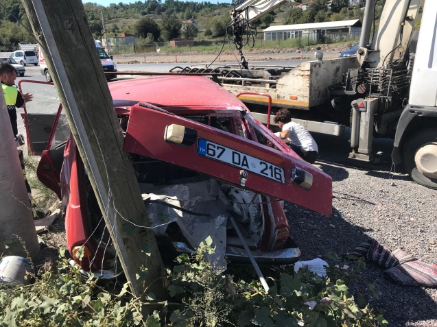 Otomobiller hurdaya döndü…