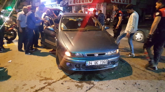 Kafa kafaya çarpıştılar… İŞTE O ANLAR…