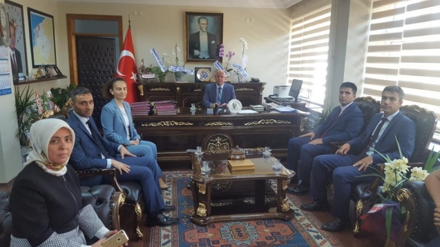 devlet hastanesinden; çorumluoğlu' na ziyaret