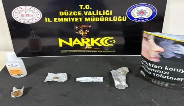 Düzce’de u*uşturucu operasyonunda 2 tutuklama…