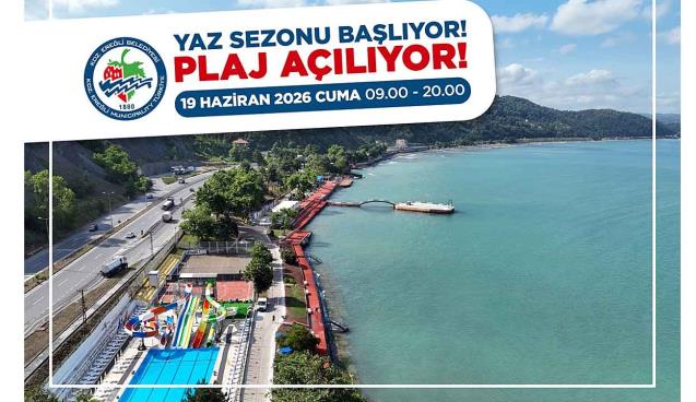 Plajlar yaz sezonuna kapılarını açıyor…