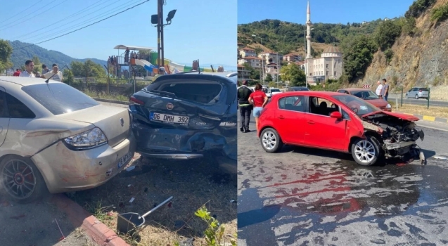 Zonguldak-İstanbul yolunda zincirleme kaza...