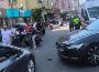 Otomobil ile motosiklet çarpıştı... 1 yaralı...