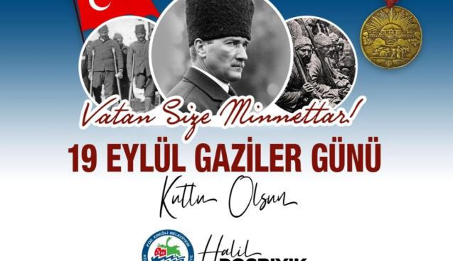 Başkan Posbıyık, Gaziler gününü kutladı...
