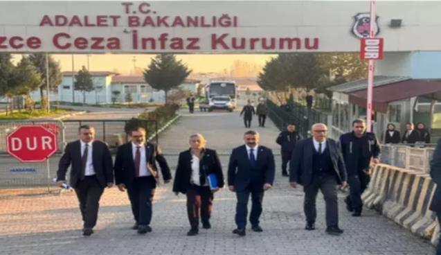 TBMM Heyeti, Cezaevi'nde inceleme yaptı...