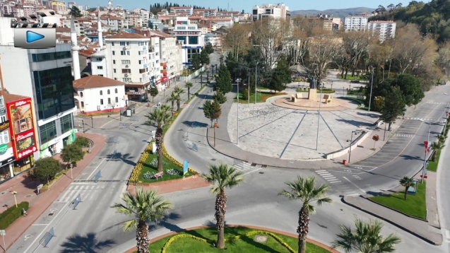 EREĞLİ SOKAKLARI SESSİZ KALDI...