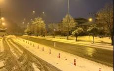 Kar yağışı nedeniyle 65 köy yolu kapandı...