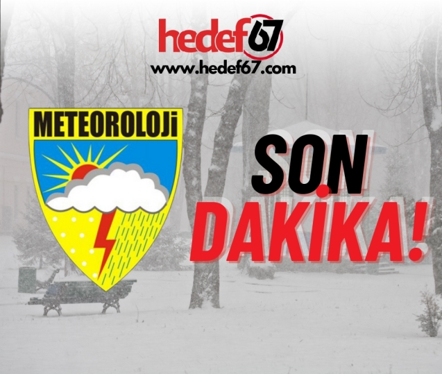Kar beklenen iller sıralandı!