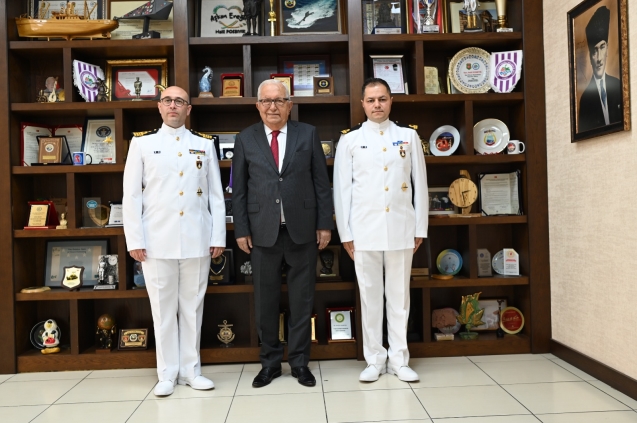 Komutanlar, Başkan Posbıyık'ı ziyaret etti...