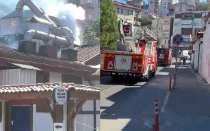 Hamama nazar değdi… Yangın çıktı…