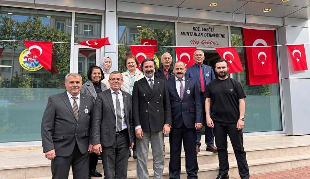 Yeni Parti'den Muhtarlar Derneği'ne ziyaret...