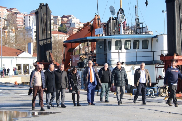 Liman çalışmaları tamamlandı... Onay bekleniyor...