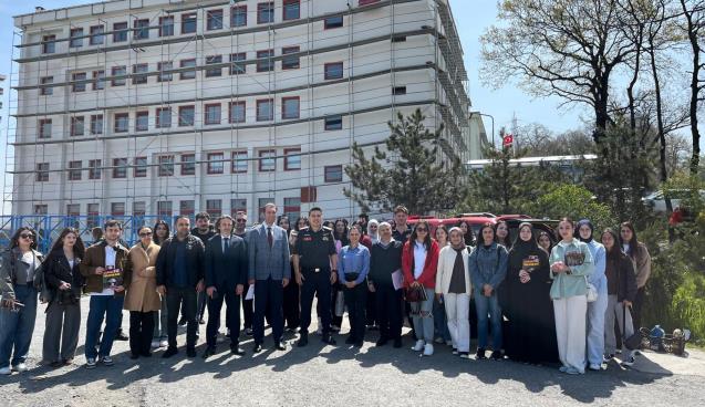 MOSAK ve Turizm Fakültesi'nde yangın eğitimi...