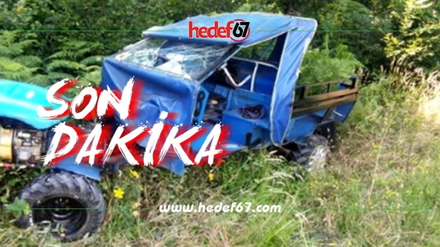 Patpat kazası...1 yaralı...