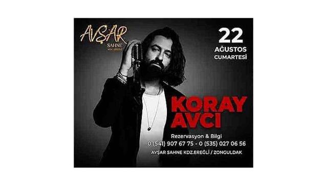 Bu konser kaçmaz… Avşar sahnede buluşalım…