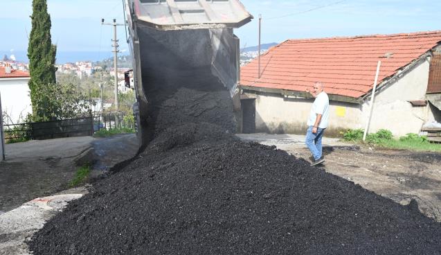 Asfalt çalışmaları Doruk’ta devam ediyor