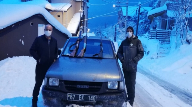 Yasadışı avda kullanılan tüfeklere el konuldu...