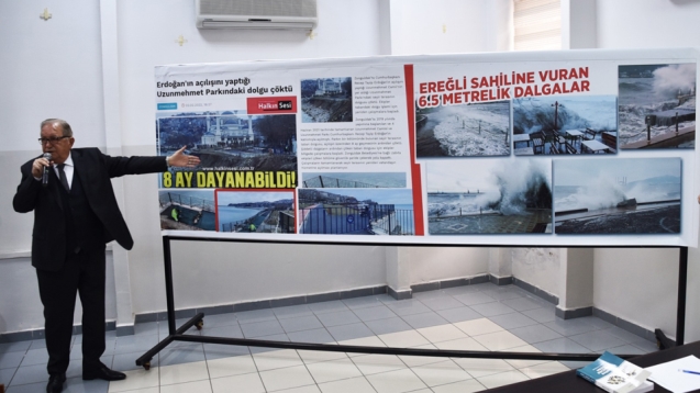 POSBIYIK: “EREĞLİ’DE CAMİYE EVET, YERİNE HAYIR”
