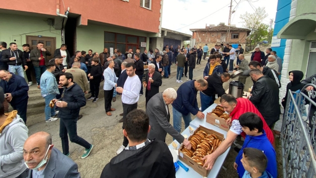Sofular köyünde bayramlaşma....