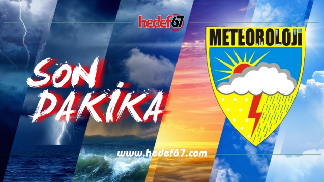 Gök gürültülü sağanak yağış bekleniyor