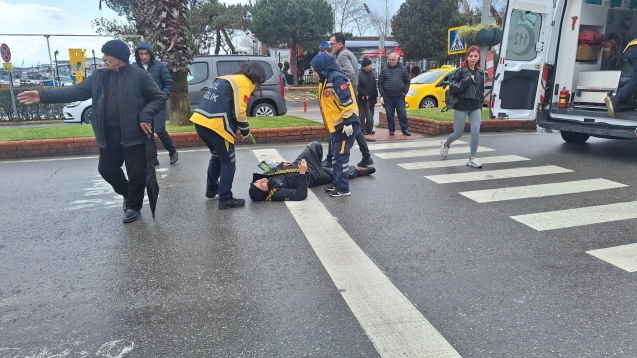 Hakimiyetini kaybetti...Yaralandı...
