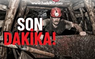 Maden ocağında göçük… 1 işçi mahsur kaldı…