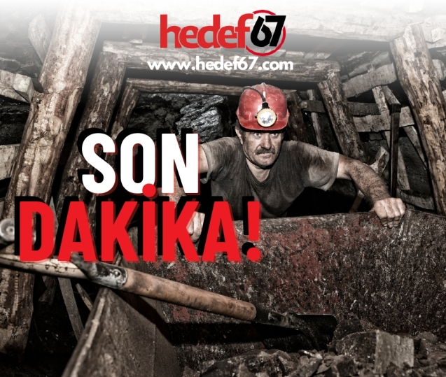 Maden ocağında göçük… 1 işçi mahsur kaldı…