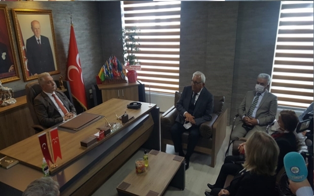 Halil Posbıyık’tan Rahman Demirtürk'e ziyaret....