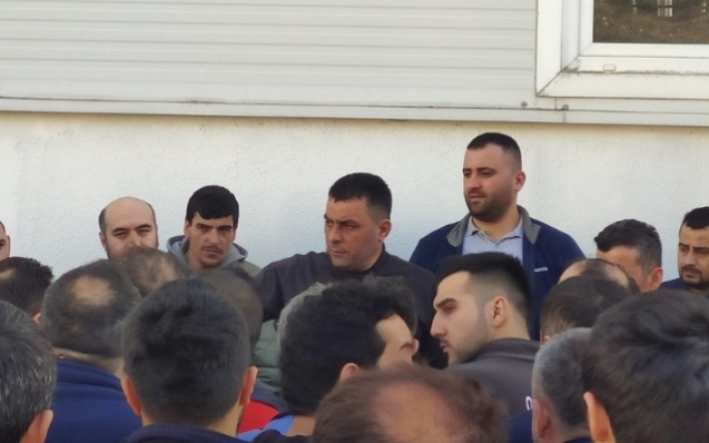 Yılmaz, Gersan işçileriyle bir araya geldi…