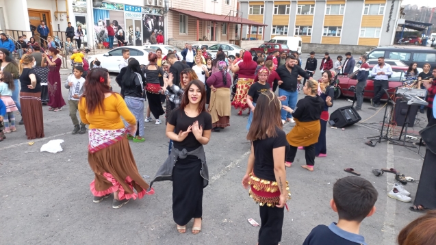 Asker eğlencesinde eğlence doruğa çıktı…