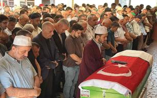 Maden şehidi Kahveci dualarla uğurlandı