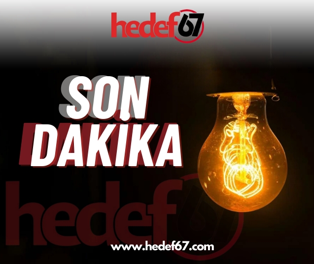 Dikkat! Elektrik kesintisi...