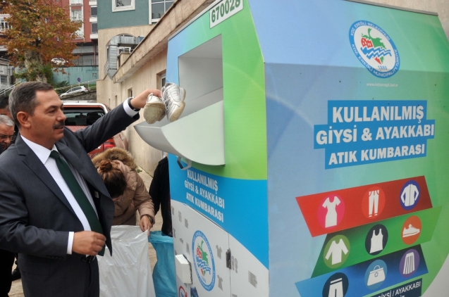 KULLANILMIŞ GİYSİ TOPLAMA KUMBARASI NOKTALARI
