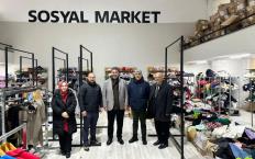 Kaymakam Fatih Yılmaz’dan Sosyal Market’e ziyaret....