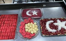 Halk Eğitim Merkezinden, Türk Bayrağı sevgisi...