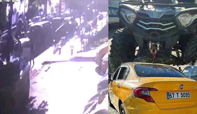 ATV takla attı... ‘O’ anlar kameralara yansıdı…