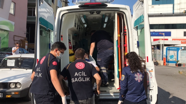 Numarasını vererek olay yerinden uzaklaştı...