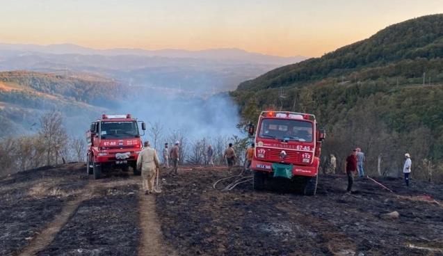 Yalnızçam cayır cayır yanıyor...