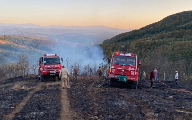 Yalnızçam cayır cayır yanıyor...