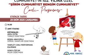 ŞİİRİM CUMHURİYET, RENGİM CUMHURİYET