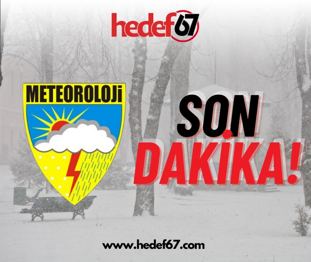 Meteoroloji uyardı ! Kar yağışı bekleniyor...