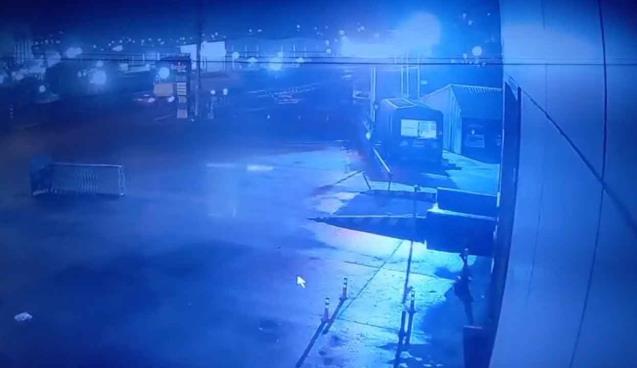 İşte o kazanın kamera görüntüleri...