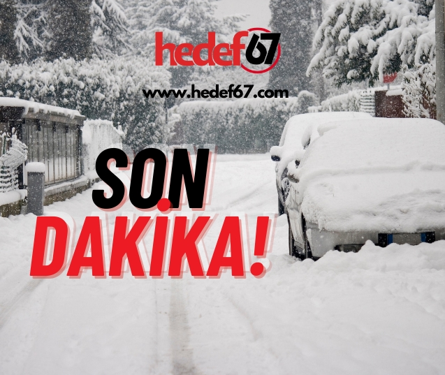 Zonguldak buz altında... Yarın okullar tatil mi?