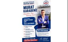 MURAT KARADENİZ ADAYLIĞINI DUYURDU