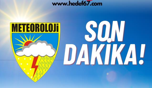 Önce meteoroloji sonra AFAD uyardı!