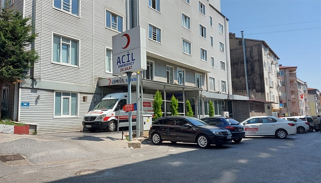 OĞLUNUN FABRİKASINDA YARALANDI...