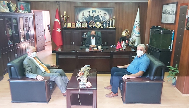 KAYMAKAM VEDA ZİYARETLERİNDE...