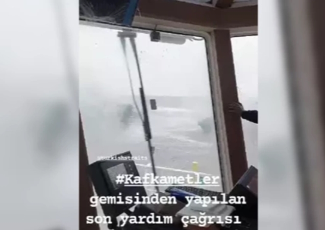 Batan geminin son yardım çağrısı!