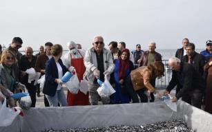 16. Hamsi Festivali’nin ateşi yandı...