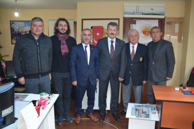 Ak Parti heyetinden EGD’ye ziyaret…